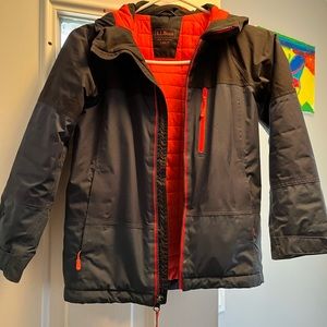 LL bean waterproof wildcat ski jacket
